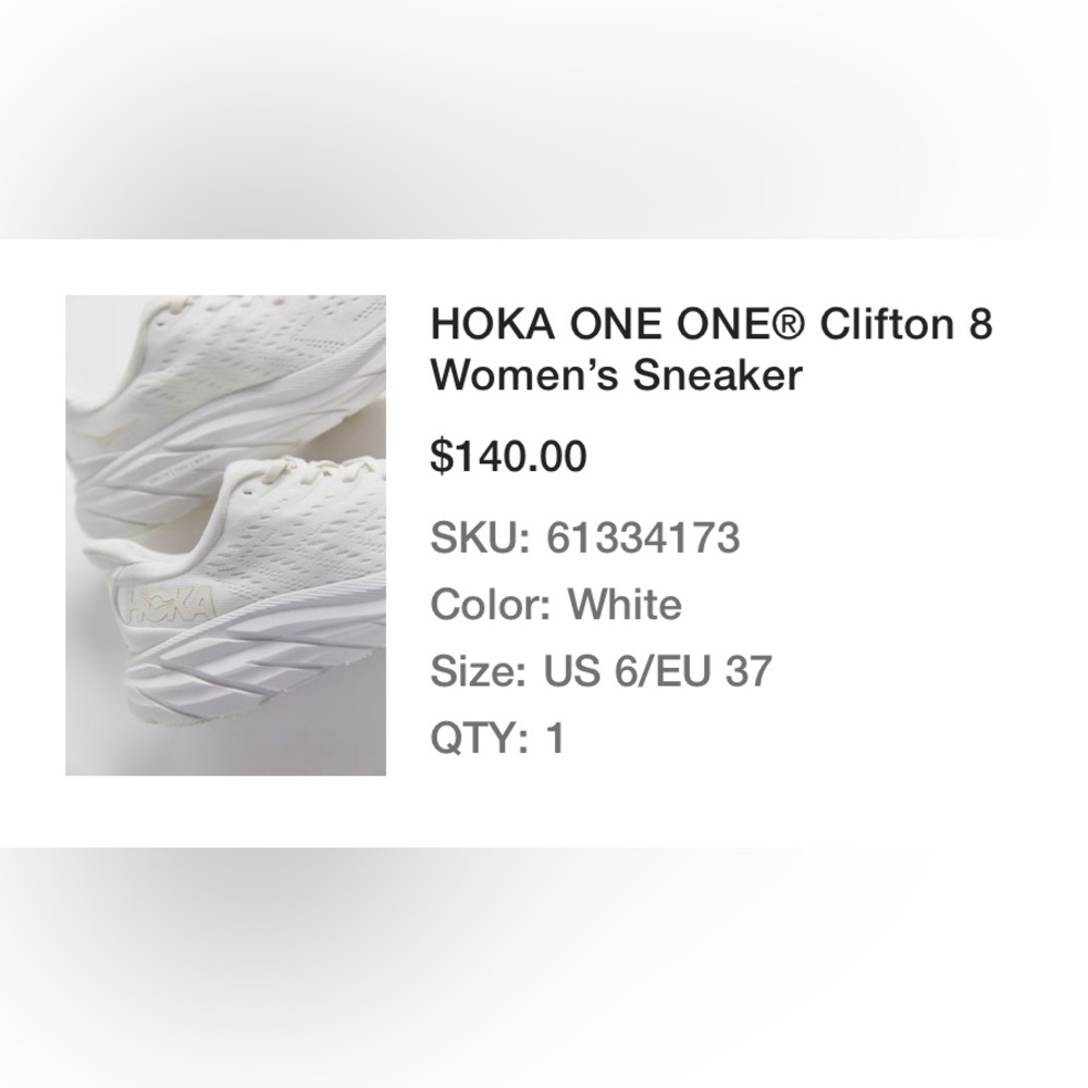 Womens Hoka’s Clifton 8